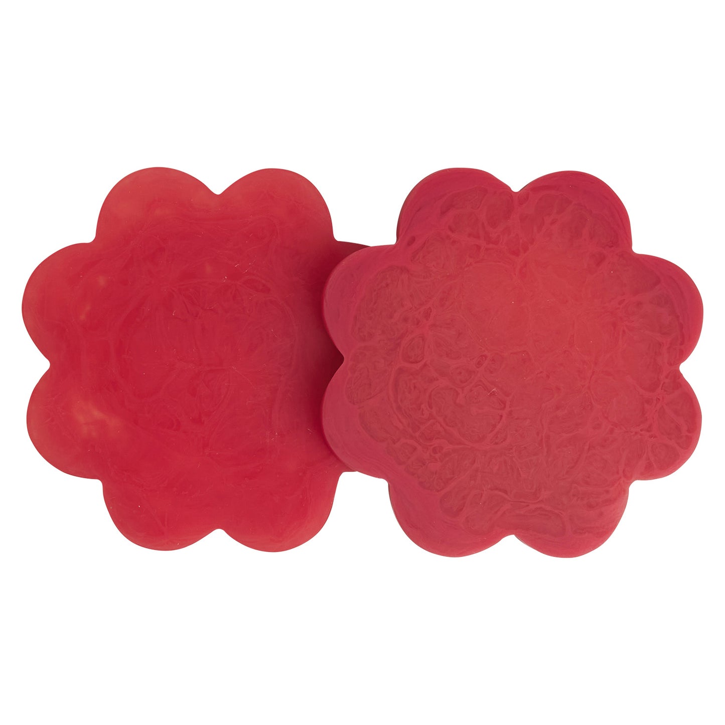 Cecilia Coasters - Set of 2 - Raspberry