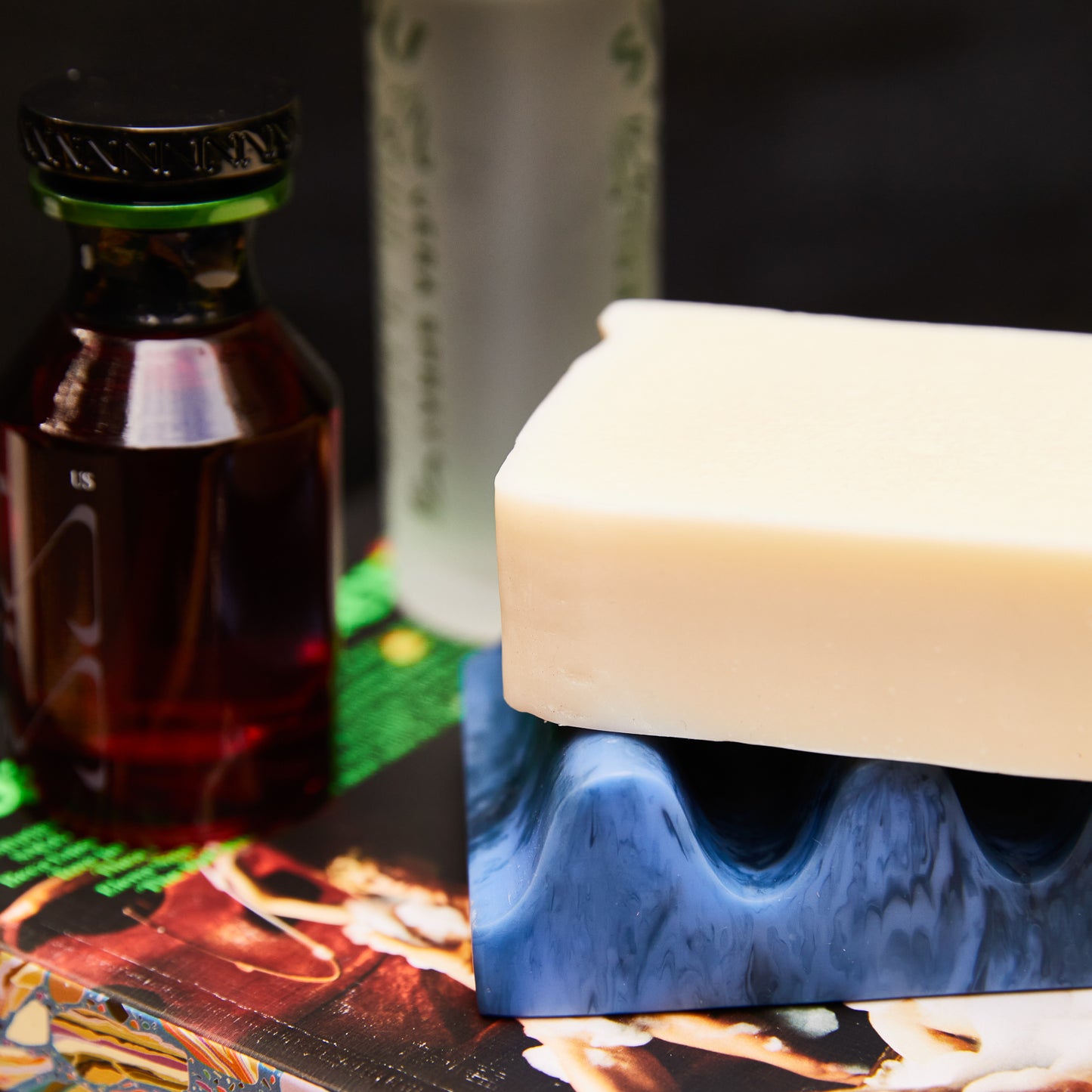 Denise Soap Dish ~ Azure