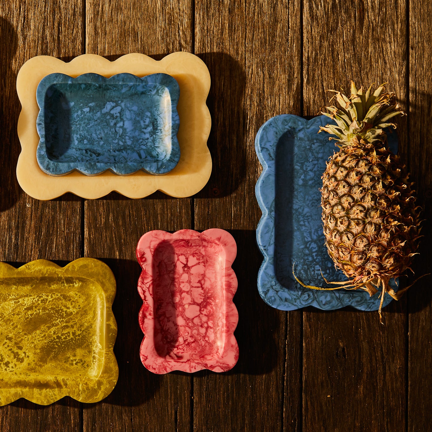 Lizzie Tray ~ Crimson
