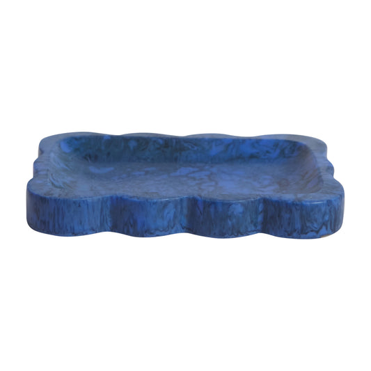 Beau Small Tray ~ Azure