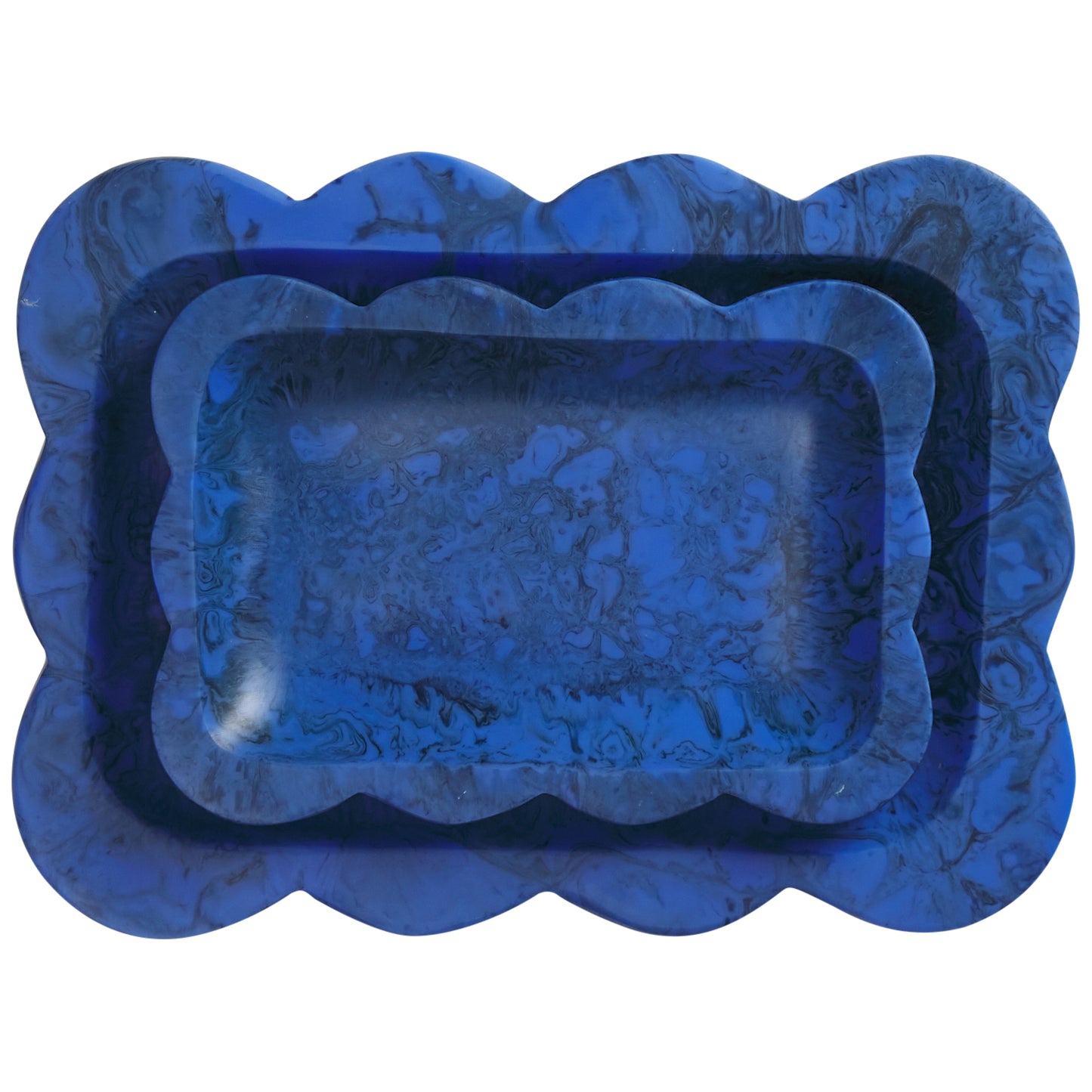 Beau Small Tray ~ Azure