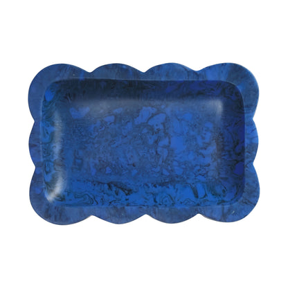 Beau Small Tray ~ Azure