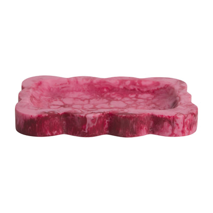 Beau Small Tray ~ Crimson