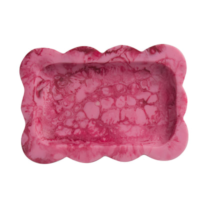 Beau Small Tray ~ Crimson