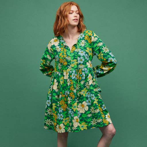 Floria Long Sleeve Mini