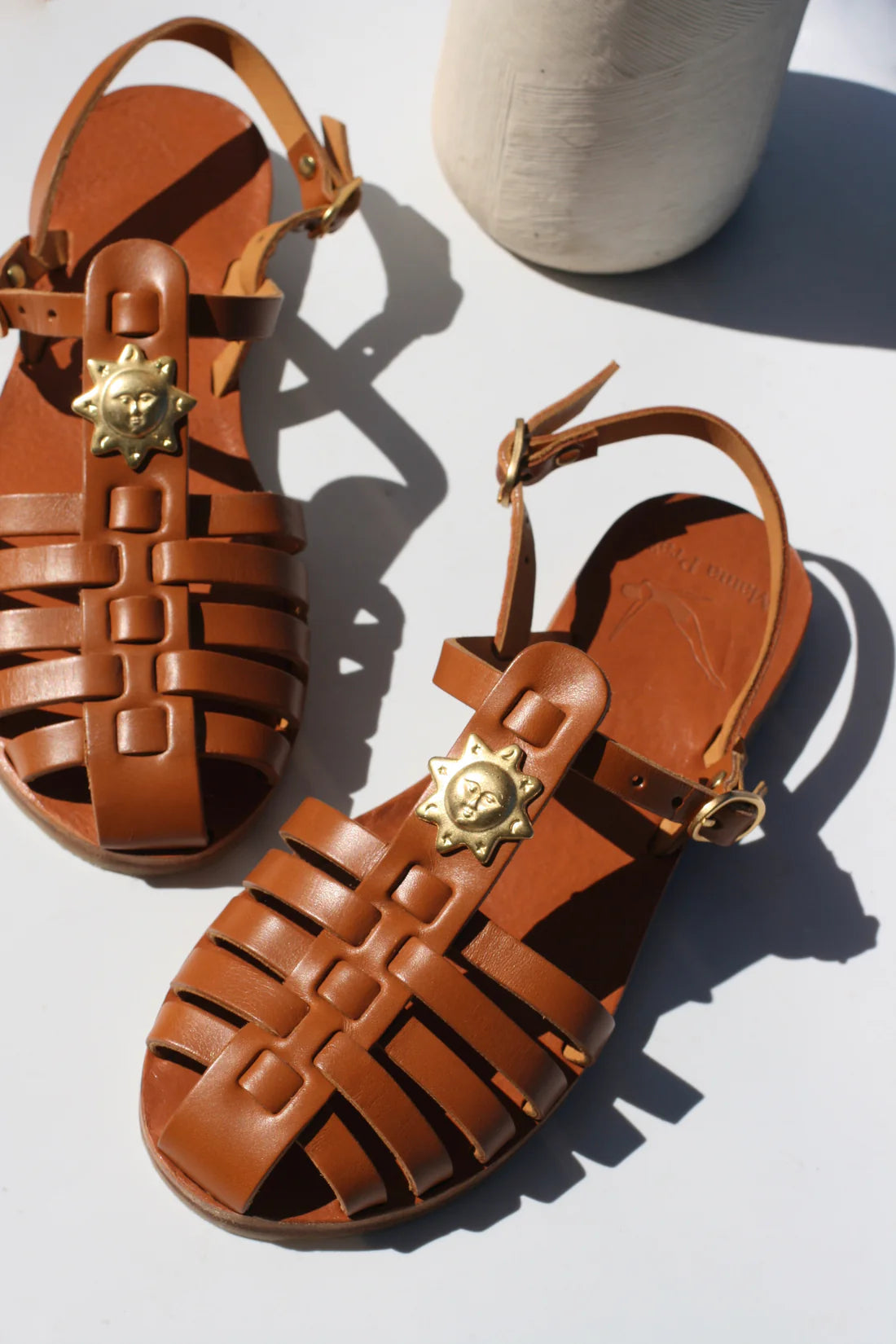 Fisherman Sandals ~ Camel + Sun