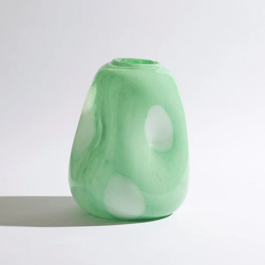 Candy Spots Vase Mint Large