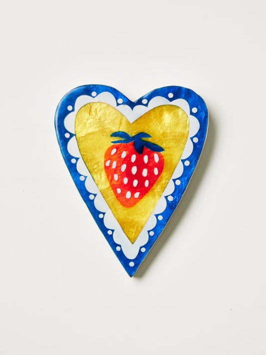 Heart Strawberry Wall Art