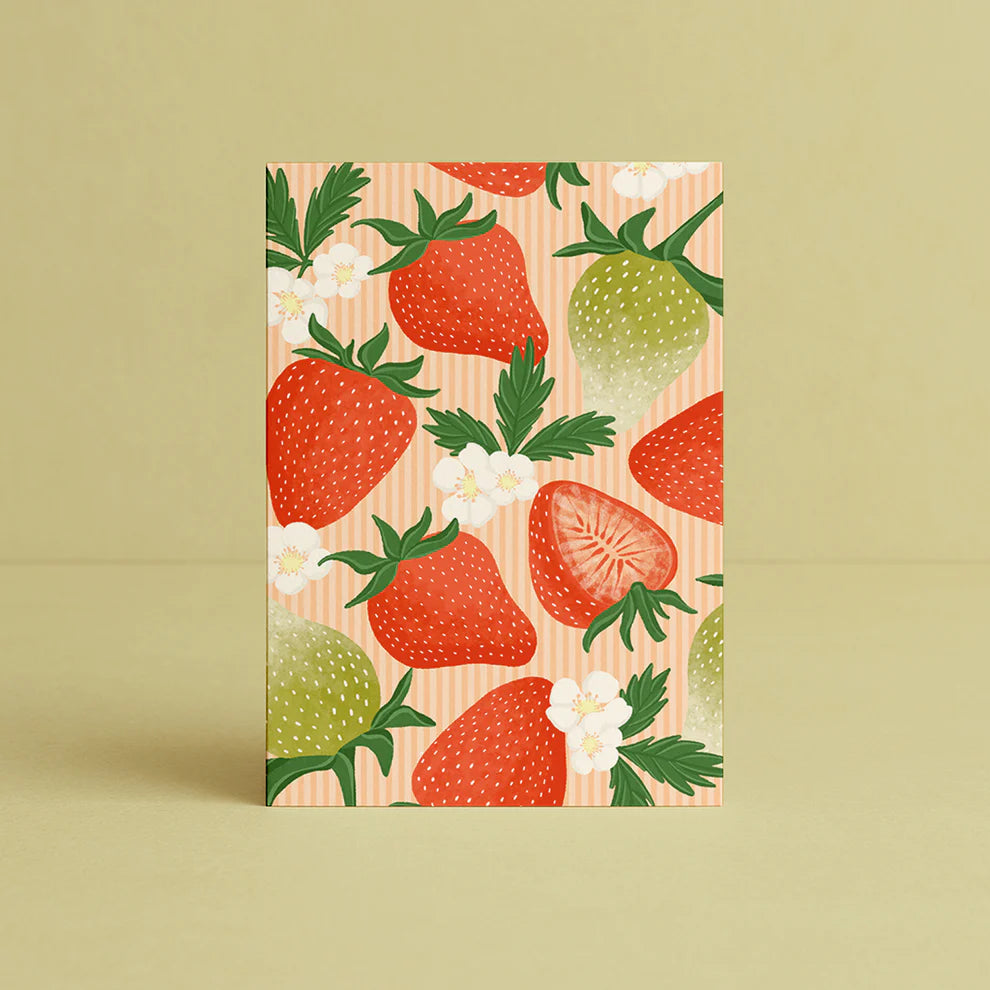 Fraise Notecard