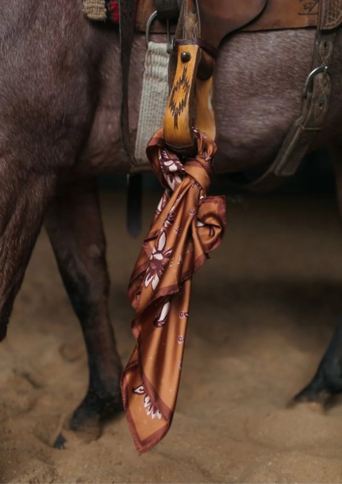 Sunburnt Bandana Silk 90*90