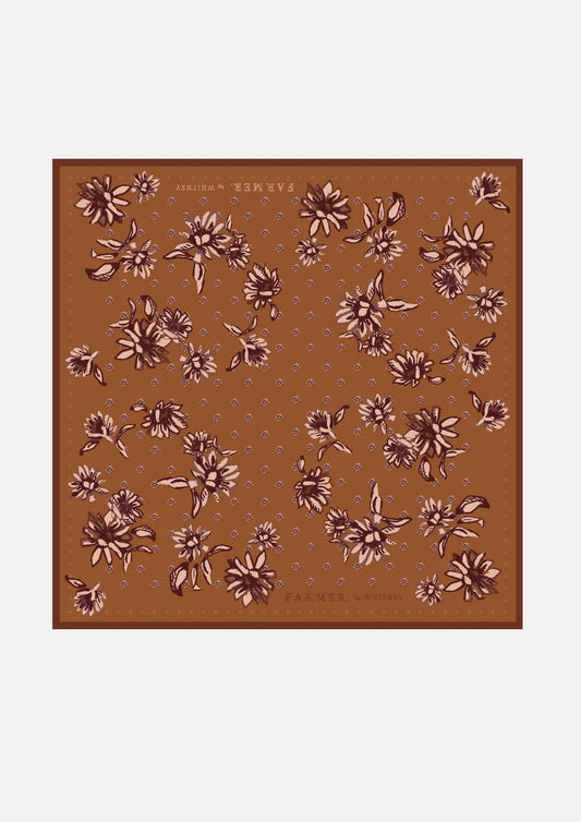 Sunburnt Bandana Silk 90*90