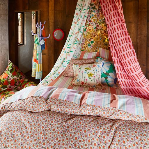Posie Cotton Quilt Cover Dahlia