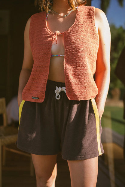 Terry Towelling Short ~ Choc Mango