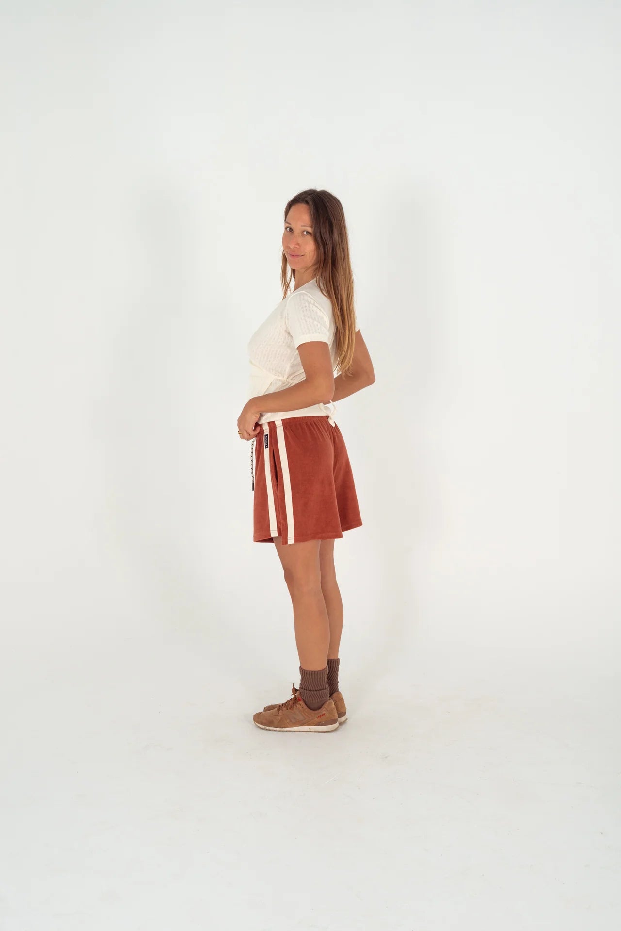 Terry Towelling Short ~ Rust