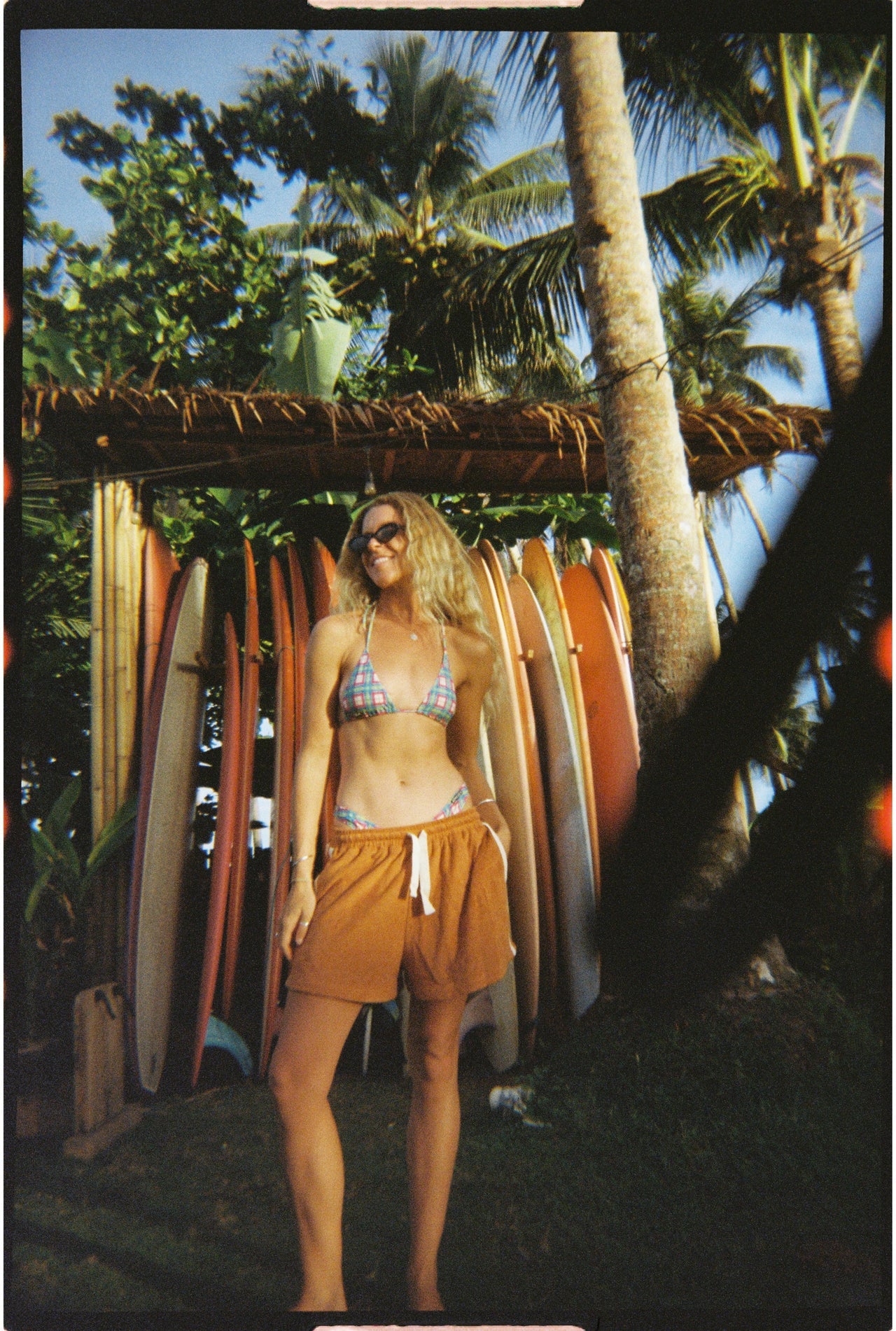 Terry Towelling Short ~ Rust