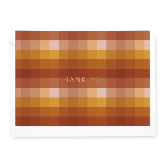 Thankyou Gingham Sunset