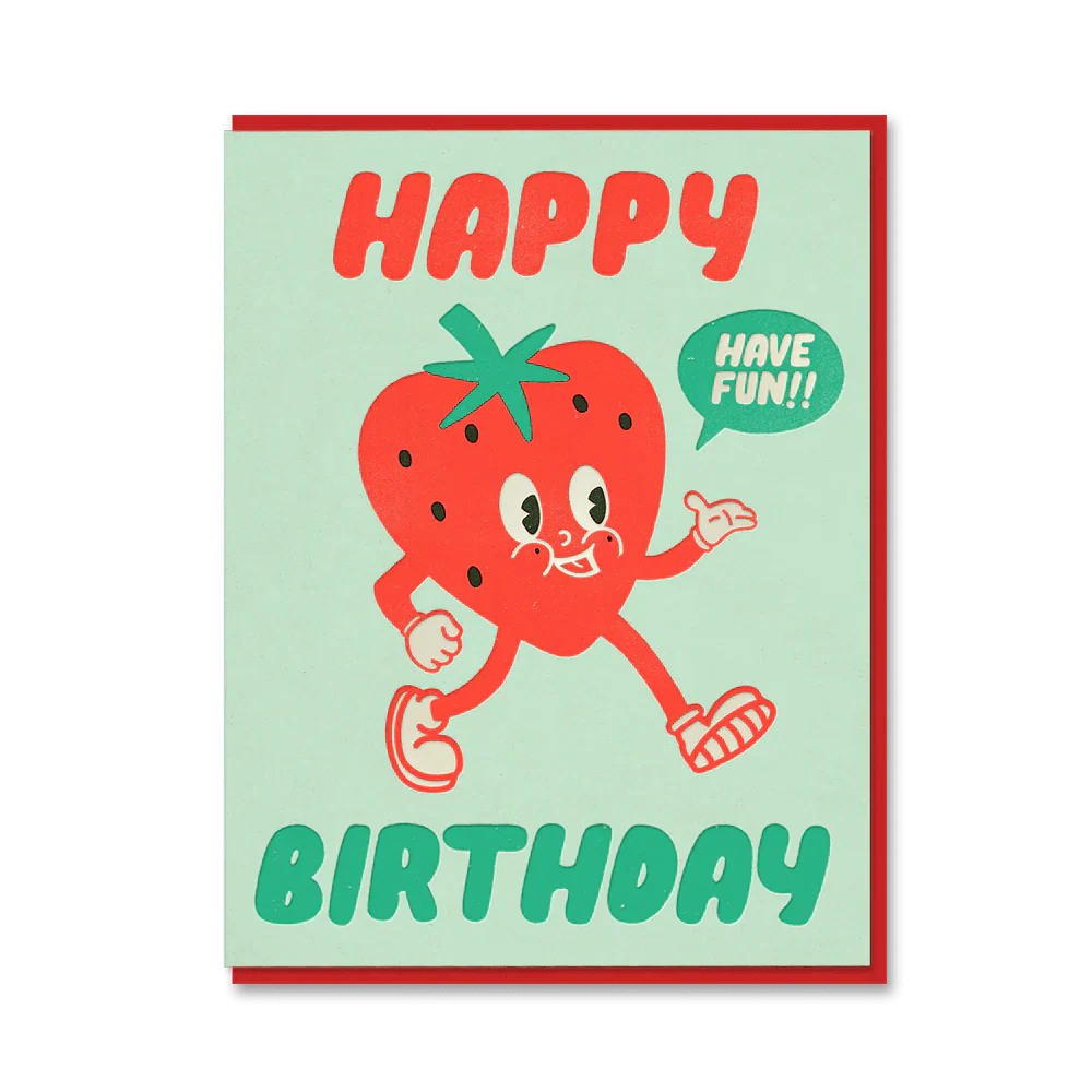 Strawberry Card