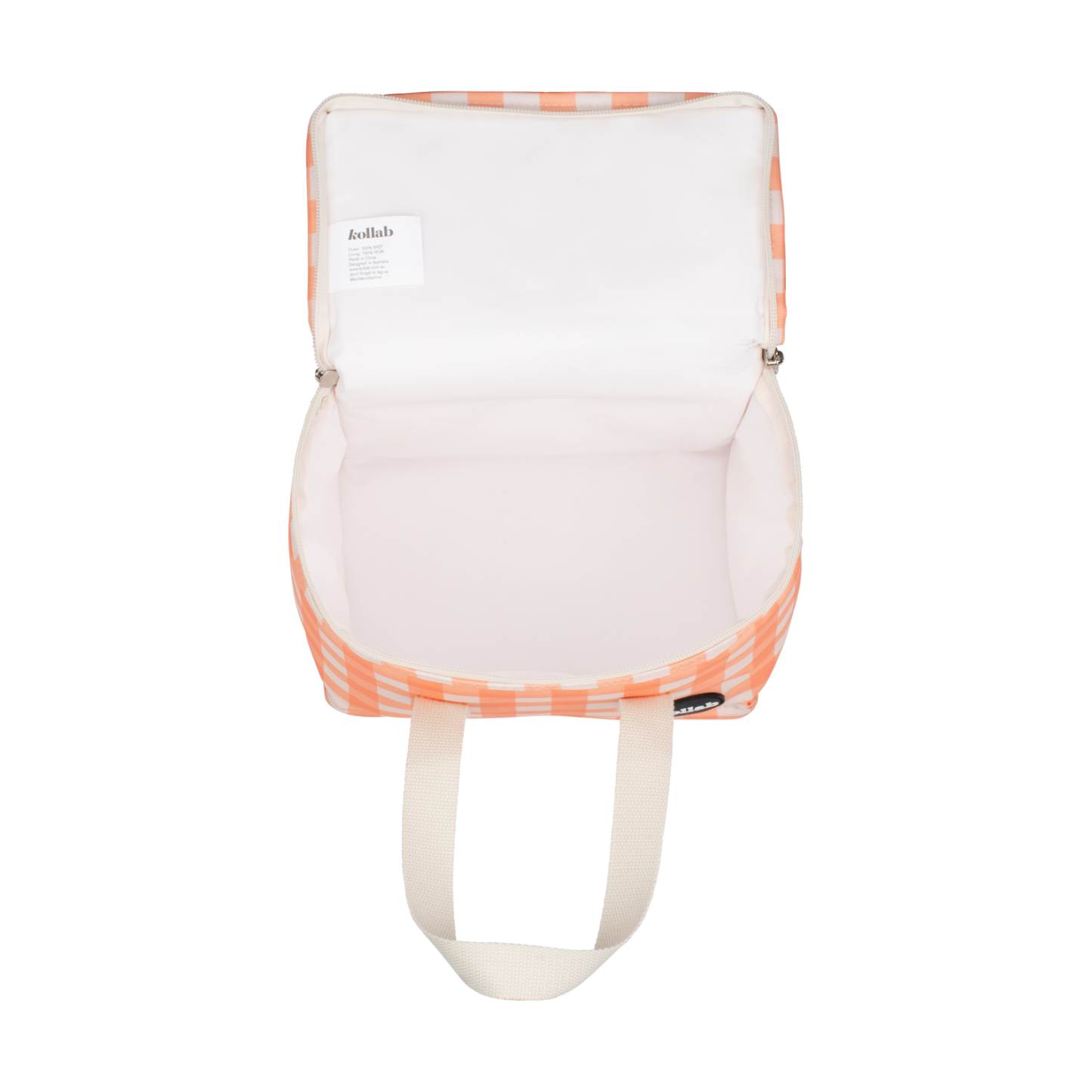 Lunch Box Apricot Check