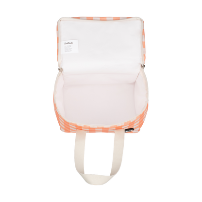 Lunch Box Apricot Check