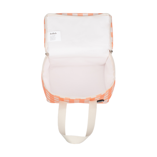 Lunch Box Apricot Check