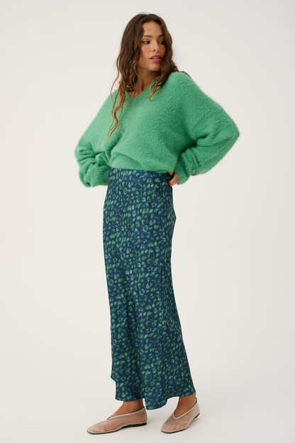 Emmie Knit Sweater- Sea Green