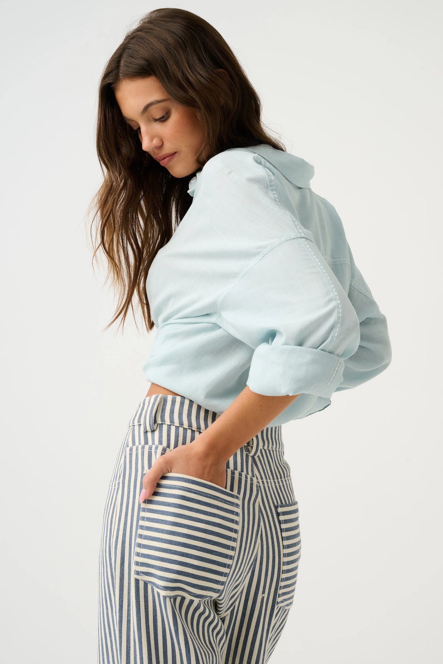 Sylas Jean - Stripe Denim
