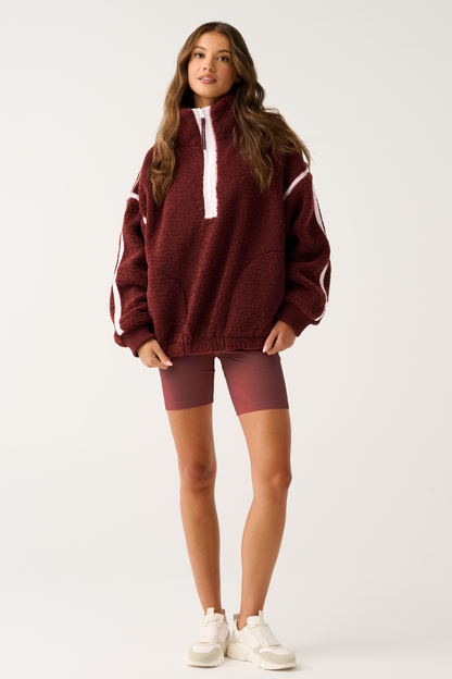 Margot Pullover ~ Mulberry