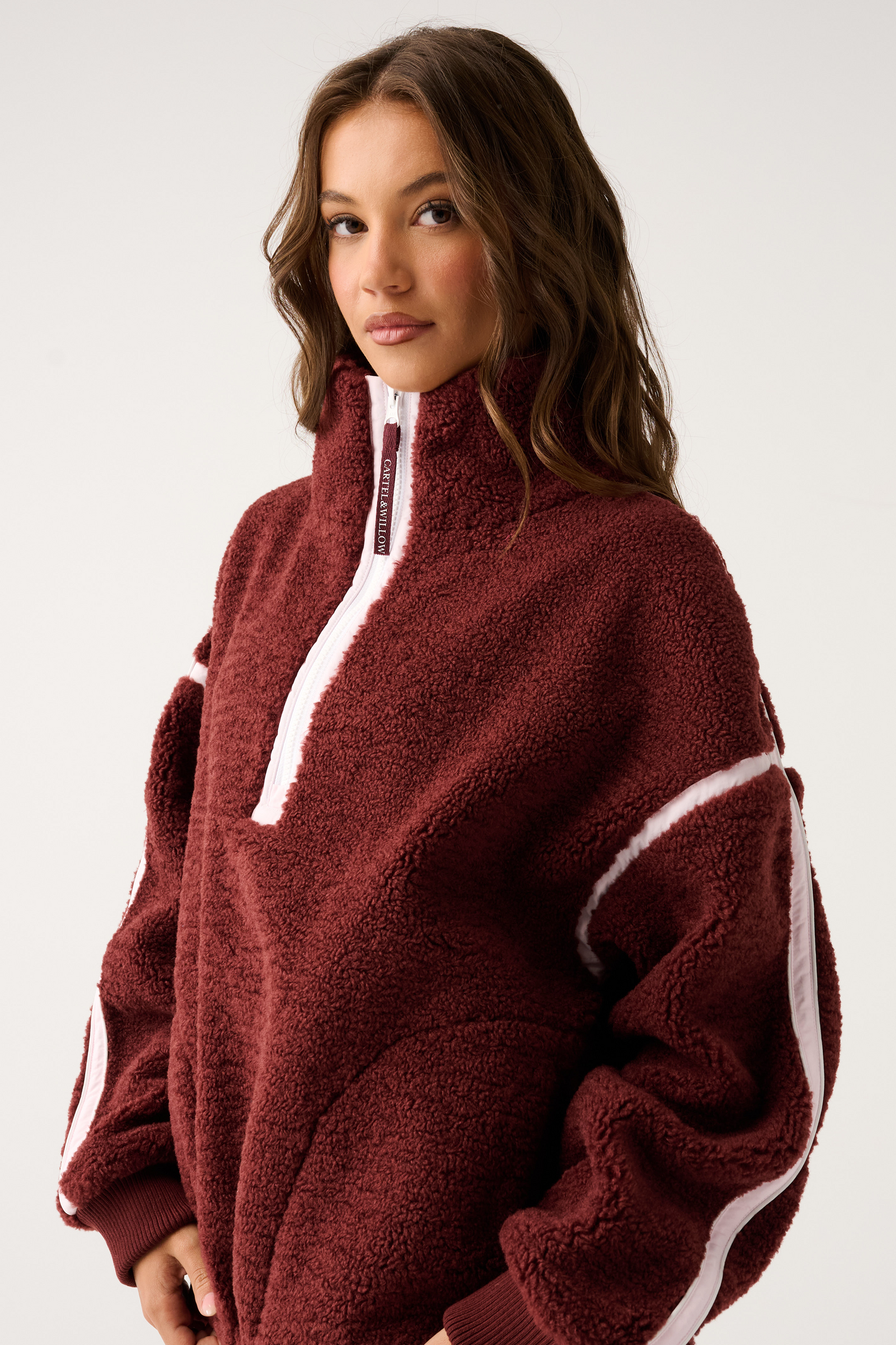 Margot Pullover ~ Mulberry