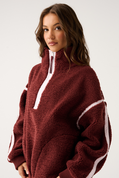 Margot Pullover ~ Mulberry