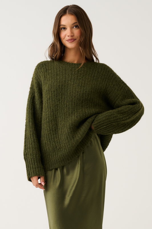 Lorenza Knit ~ Khaki