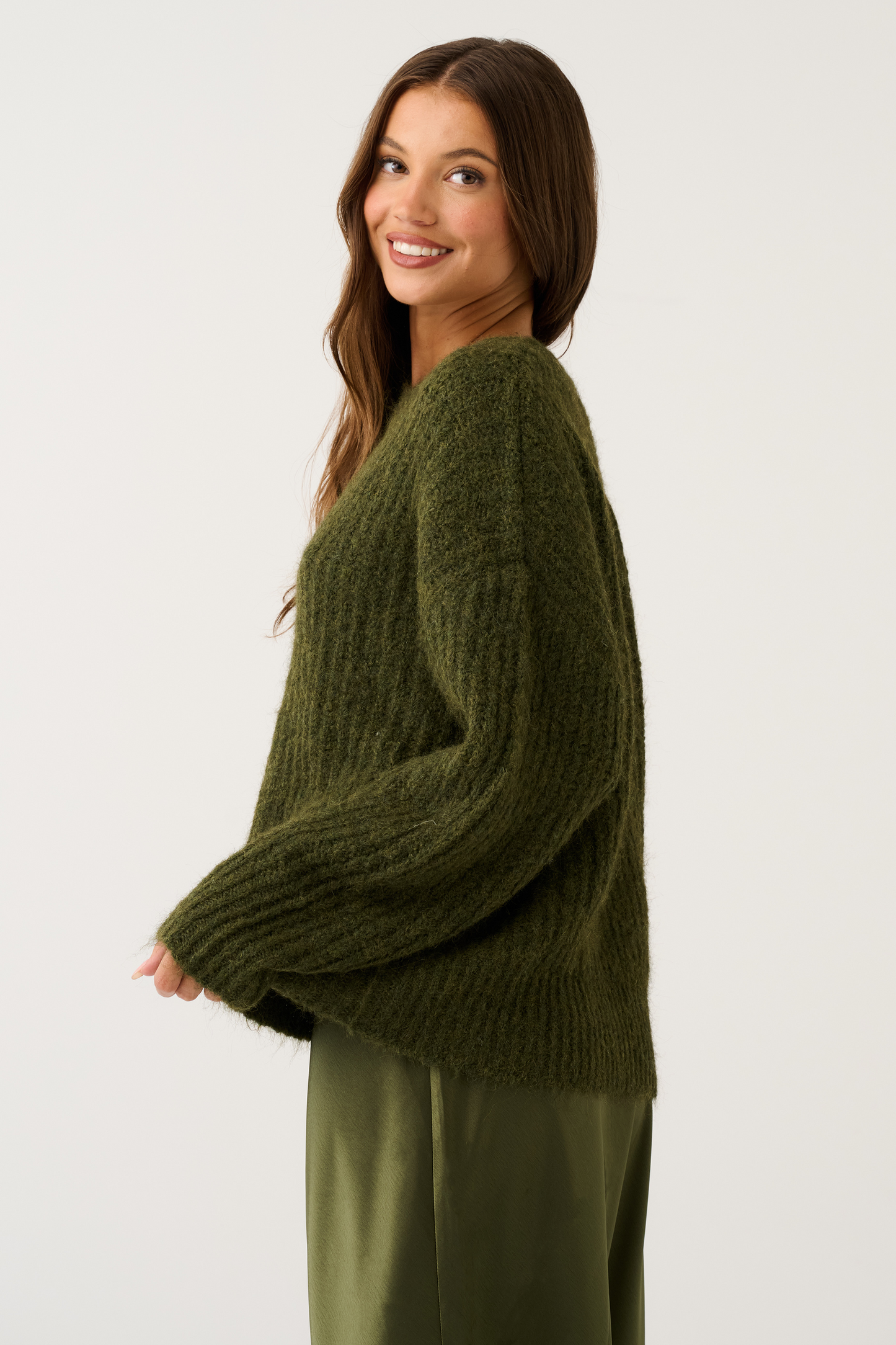 Lorenza Knit ~ Khaki