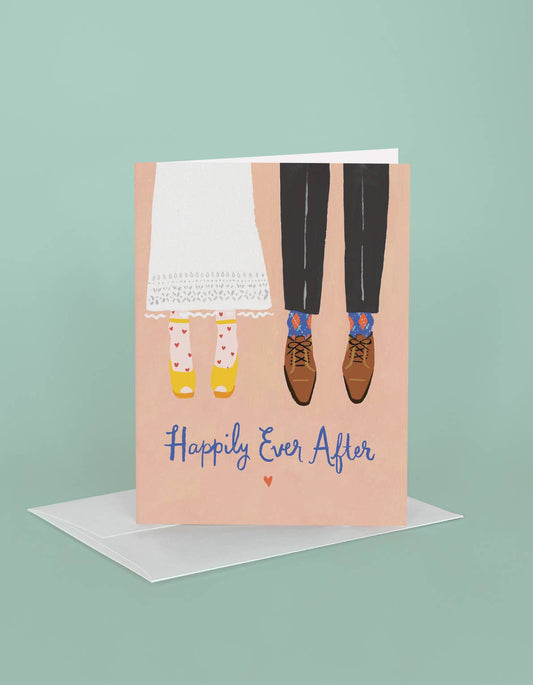 Wedding Card Bride + Groom