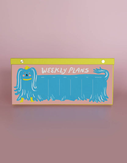 Weekly Planner | Cowboy Dog