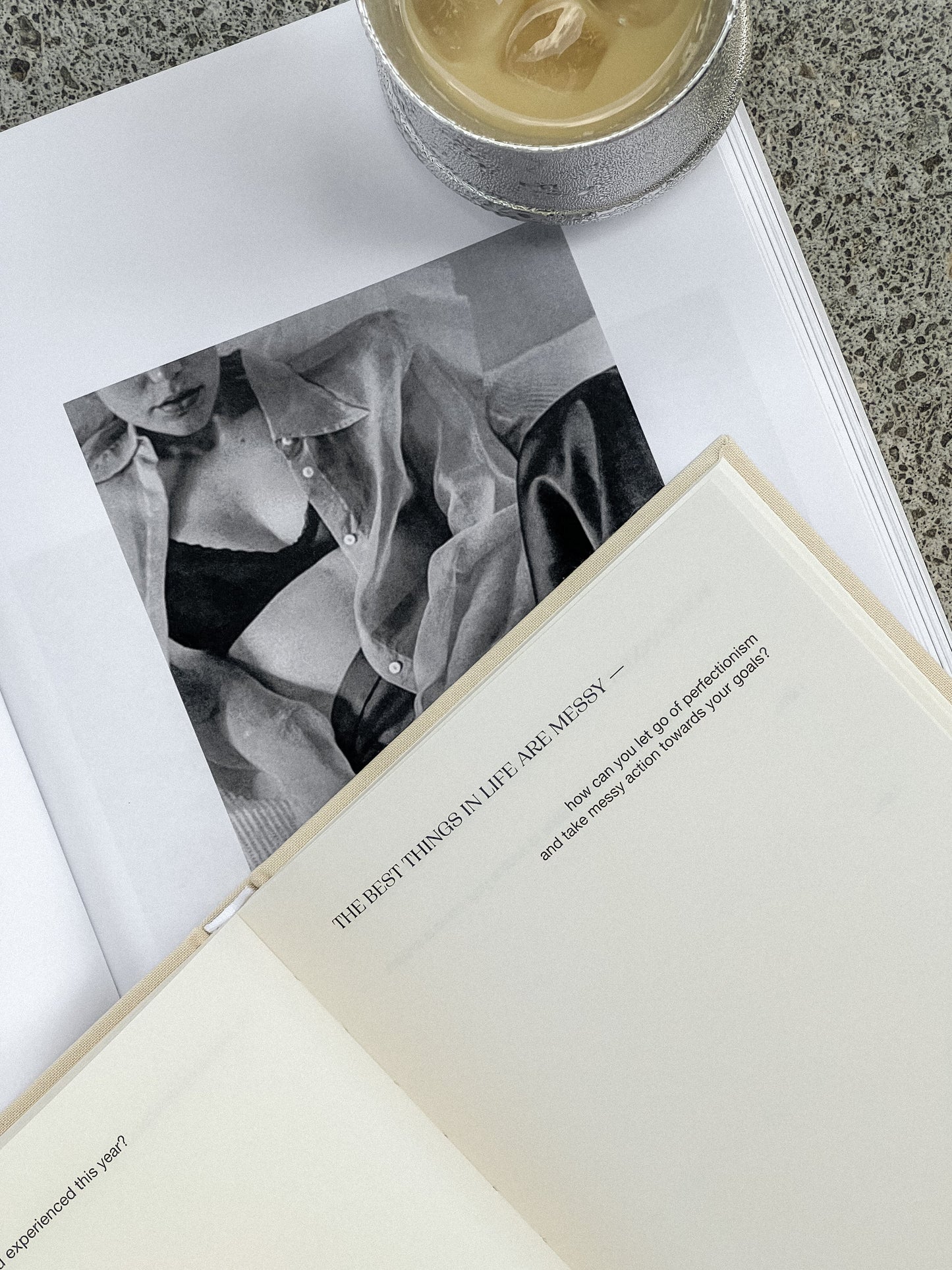 Words Of Introspect Journal ~ Cream