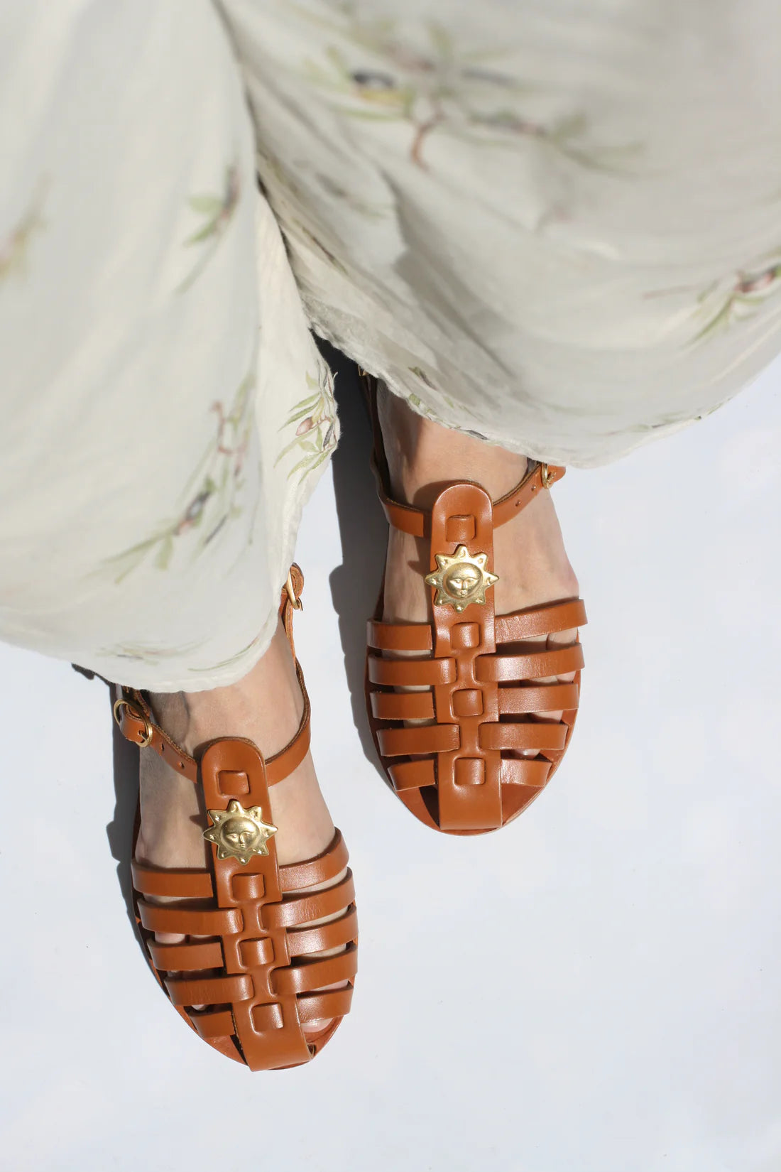 Fisherman Sandals ~ Camel + Sun