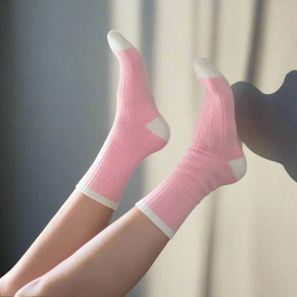 Merino Wool Socks | Pink
