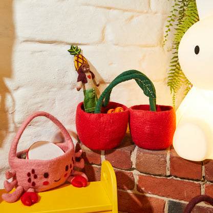Rosella Felt Basket