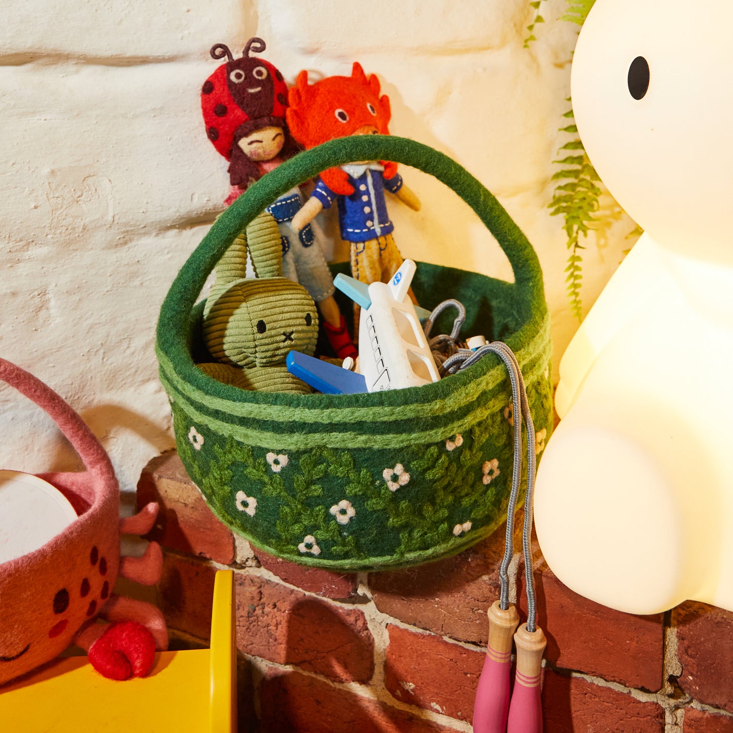 Serafina Felt Basket