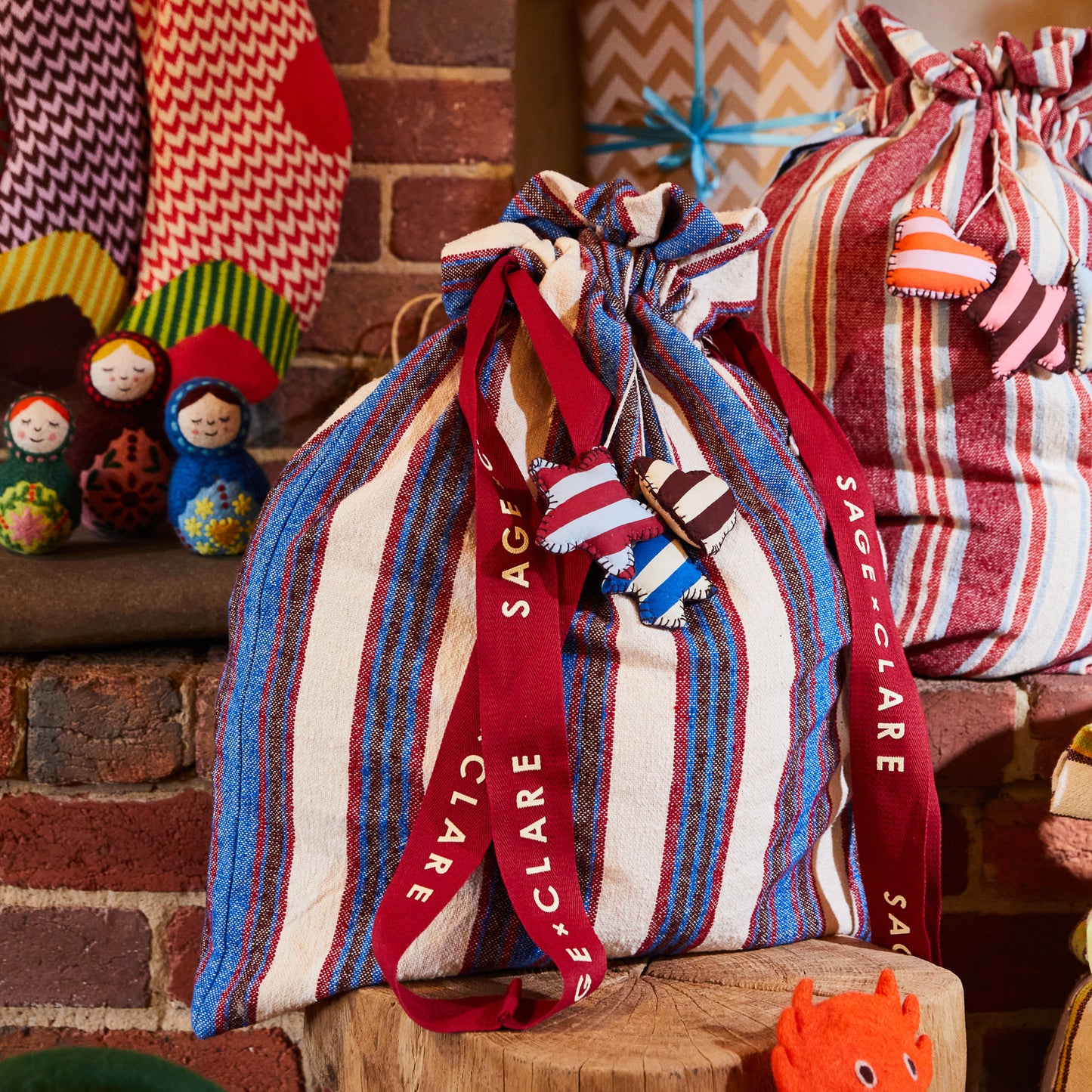 Selene Santa Sack - Azure