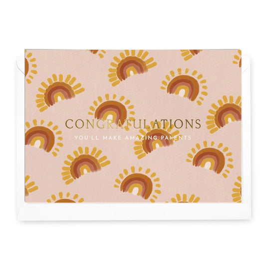 You'll Make Amazing Parents Suns Card