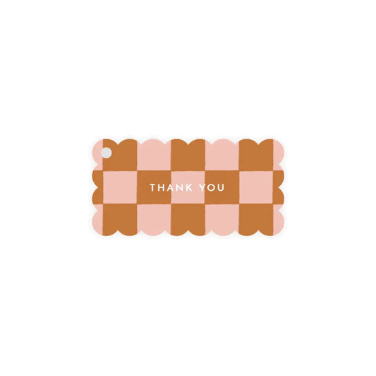 Gift Tag Scalloped